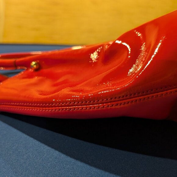 Kate Spade Patent Leather Handbag / Tote Bag - Pink - Picture 6 of 10